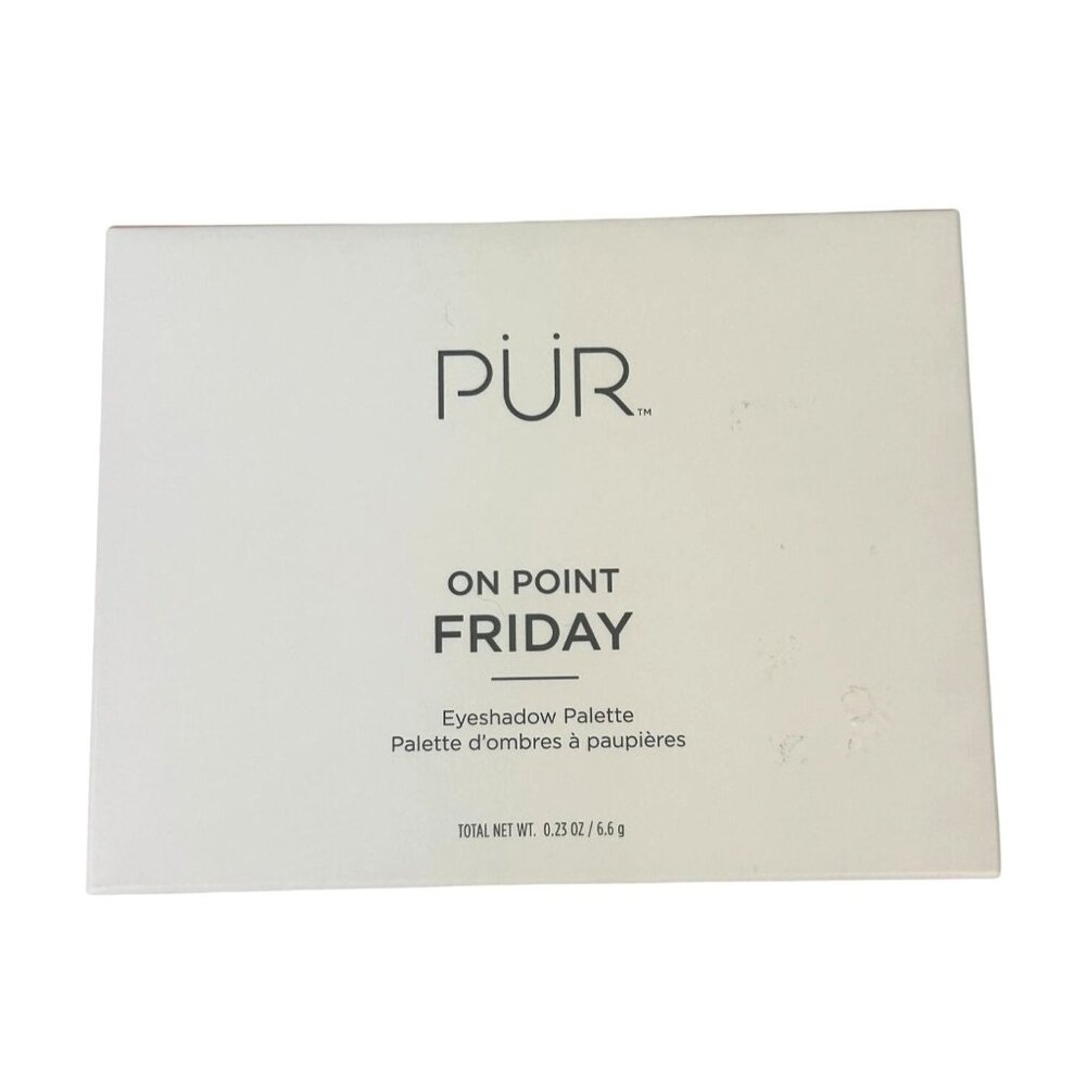 PUR Eyeshadow Palette On Point Friday 0.23oz Brown Neutral Shimmer Makeup NEW